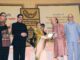 Yog Sunder receiving Sangeet Natak Akademi Award from president of India