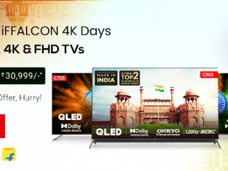 This Independence Day, iFFALCON offers 4K QLED, UHD and Android TVs at exciting discounts on Flipkart