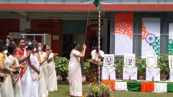 Indepndence Day Celebrations, 2021 at J.D. Birla Institute