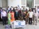 Mr. Rajeev Ramkrishna Khandelwal, Grand Moster of Grand Lodge of India along with 30 petty traders, beneficiaries who received tools from Freemsons of Telagana