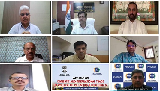 PHDCCI: Domestic and International trade in AYUSH medicine: Issues & Challenges
