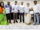 Shri K. S. Sreenivasa Raju (4th from left), IAS, Secretary to Government (Tourism & Culture), YAT&C Department, Government of Telangana, releasing the ‘TCEI - TEFA World Photography Day’ poster, today; also seen (L-R) are Neeru Mohan, Secretary, TEFA; Badam Krishna Rao, EC Member, TCEI; Toufiq Khan, Joint Secretary, TCEI; Rakhi Kankaria, President, TCEI & Manoj Innani, President, TEFA. Telangana Chamber of Events Industry (TCEI) & Telangana Event Facilitators Association (TEFA); are celebrating the World Photography Day by hosting ‘TCEI-TEFA World Photography Day’ on Thursday 19th August 2021.