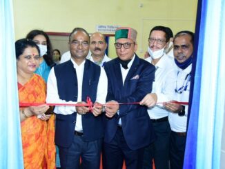 Sh N.L Sharma inaugurated Physiotherapy Centre at NJHPS Project Hospital