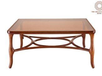 Enhance your living room with The Great Eastern Home Coffee Tables