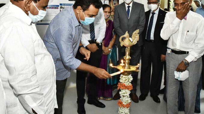 KTR Inaugurates the Poornima & Ramam Atmakuri Technology Centre at L V Prasad Eye Institute