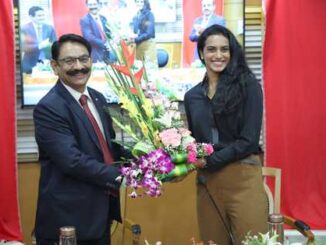 Olympic shuttler PV Sindhu launches Bank of Baroda’s all new Corporate Website