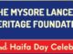 103rd Commemoration of the Bravery & Valour of the Mysore Lancers and Haifa Day Celebrations