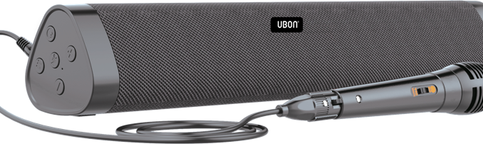 UBON launches ‘Sound Aura’ Wireless Basstube Speaker with Microphone in India at Rs. 2,999
