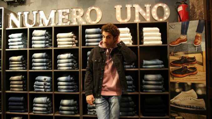 Actor Jim Sarbh at the AW'21 collection launch of Numero Uno in the Capital