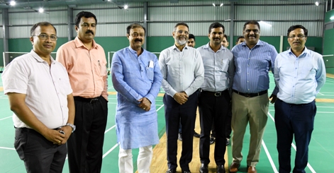 Hon’ble Minister Dr. KC Narayana Gowda visits JAIN campuses to witness preparations for Khelo India University Games 2021