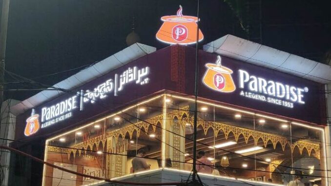 Whence The Two Hyderabadi Icons Meet The Iconic Paradise Restaurant opens its 20th Restaurant in Hyderabad near Charminar