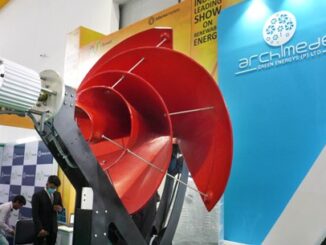Archimedes Green Energys showcases India’s first Rooftop Wind Turbine to produce Green Energy at RENEWX-2021 at Hitex
