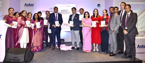 Aster Women and Children Hospital, Whitefield Commemorates World Prematurity Day launches book on ‘Journey of Prematurity – Parental Guide’