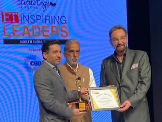 Jitin Chadha received award