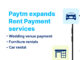 paytm Rent Payment services