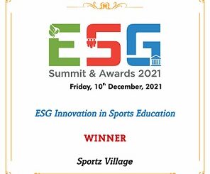 Sportz Village gets recognition for driving social change through play and sports education, bags two awards at ESG India Awards 2021