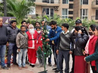 Christmas Celebration at Sikka Karmic Green, Sector 78, Noida