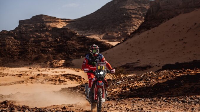 Joan Barreda at Dakar Rally Stage 9