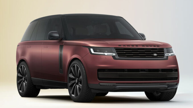 New Range Rover SV Intrepid_Exterior Image 1