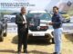 Venkatram Mamillapalle, Country CEO & Managing Director, Renault India Operations handing over cars to CSC e-Governance Services