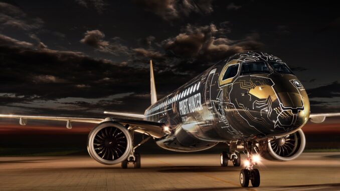 Hyderabad, India, 21 Mar 2022 – Embraer’s largest commercial aircraft, the E195-E2 (call sign PR-ZIQ) will be at Wings India 2022 as part of its demonstration tour around India. Showcasing a stunning ‘TechLion’ livery that covers the entire aircraft’s fuselage, this aircraft is the largest member of the new generation E-Jets family, the E-Jets E2, and is designed to seat up to 146 passengers in its signature two by two seating. “India’s aviation scene is at a turning point and now is the moment for airlines to reposition themselves for sustainable growth,” said Raul Villaron, Asia Pacific Vice-President for Embraer Commercial Aviation. “The E195-E2, offers a low cost per seat, making it very competitive with large narrow-body aircraft that are prevalent in India. It is the perfect aircraft for airlines to tap for the next frontier of growth – connectivity to Tier-II and Tier-III cities.” According to Embraer’s analysis, even before COVID, 50% of domestic flights in India had between 90 to 150 passengers per flight. This makes the E195-E2’s combination of ideal capacity and low unit cost a compelling platform to connect metro to non-metro and non-metro to non[1]metro cities in India. The E195-E2, part of Embraer’s E2 family of advanced jets, is dubbed the profit hunter because of its high performance and low fuel burn. It delivers the lowest operating costs and highest yields for airlines, more comfort for passengers and space for their bags, smallest noise footprint and less impact on the environment. It is powered by PW1900G GTF™ engines. The E195-E2 is operated by several airlines globally including KLM (The Netherlands), Helvetic Airlines (Switzerland), Azul (Brazil), Air Peace (Nigeria) and soon, Porter Airlines (Canada). For further queries, please contact: Nilma Missir-Boissac nilma.boissac@embraer.net.br Cell: +65 9012 8428 Follow us on Twitter: @Embraer About Embraer Embraer is a global aerospace company headquartered in Brazil. It manufactures aircraft for Commercial and Executive aviation, Defense & Security, and Agricultural customers. The company also provides after-sales services & support through a worldwide network of wholly[1]owned entities and authorized agents. Since it was founded in 1969, Embraer has delivered more than 8,000 aircraft. On average, about every 10 seconds an aircraft manufactured by Embraer takes off somewhere in the world, transporting over 145 million passengers a year. Embraer is the leading manufacturer of commercial jets up to 150 seats and is the main exporter of high value-added goods in Brazil. The company maintains industrial units, offices, service and parts distribution centers across the Americas, Africa, Asia, and Europe. About Embraer in India Embraer has a long-standing presence in India and has been intrinsic to the country’s aerospace ecosystem. Embraer’s commercial aircraft, business jets, defense aircraft and systems are used in the country. Embraer has also established several authorized service centres across the country with Air Works India and Indamer Aviation. Commercial Aviation: Star Air, a full-Embraer aircraft operator has five ERJ145s and flies it across its network of 13 destinations in India. Business Aviation: There are 18 business jets in India, from the Phenom, Legacy & Lineage family (Phenom 100, Phenom 300, Legacy 600/650 & Lineage 1000). Government & Defense: Embraer collaborated with DRDO to produce 3 ‘Netra’ AEW&C on the Embraer ERJ145 platform which is operated by the Indian Air Force (IAF). Embraer’s Legacy 600 jets are also operated by the IAF and Border Security Force (BSF) for the transportation of government officials and VIPs.