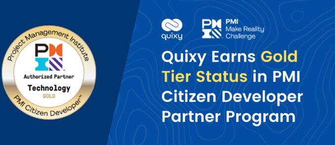 Quixy - PMI - Gold Status