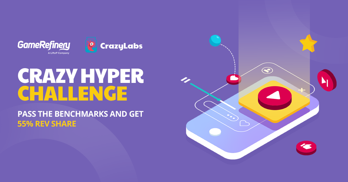 GameRefinery and CrazyLabs Launch a New Mobile Advertising Challenge for  Hyper-Casual Mobile Game Developers