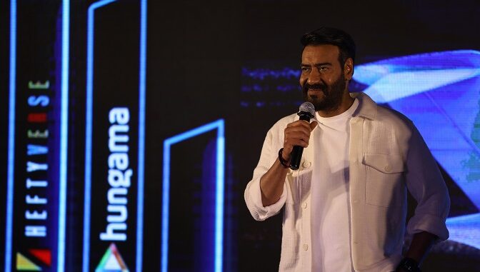 Ajay Devgn at Runway 34 Game launch Ajay Devgn at Runway 34 Game launch