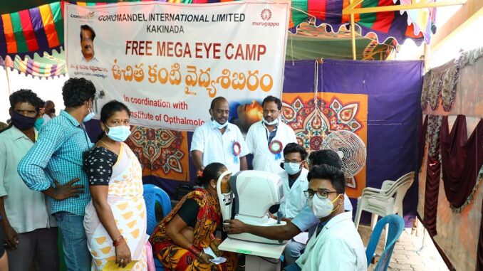 Coromandel International Mega Eye Camp in Kakinada 1