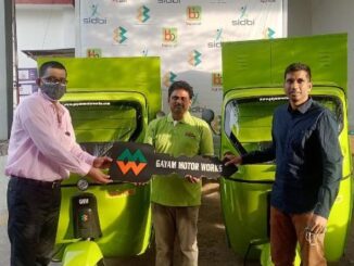 BILITI Electric gets financing approval from SIDBI for its GMW Taskman Electric 3 Wheelers Autos