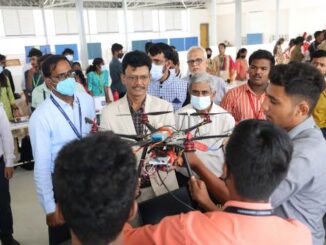 Students of Presidency University Bangalore School of Engineering present innovative projects using drone technology, other tech methodologies