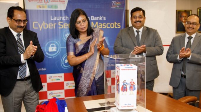 Union Bank of India unveils Cyber Security Mascot