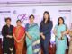 From left Ms. Bhawna Agarwal, Ms. Jyotsna Chauhan, Ms. Lakshmi Krishnan, Ms. Tripti Khanna, Ms. Aishwarya Bansal, Prof. Sriparna Basu, and Ms. Rashmi Ranjan attended the summit as the panelist