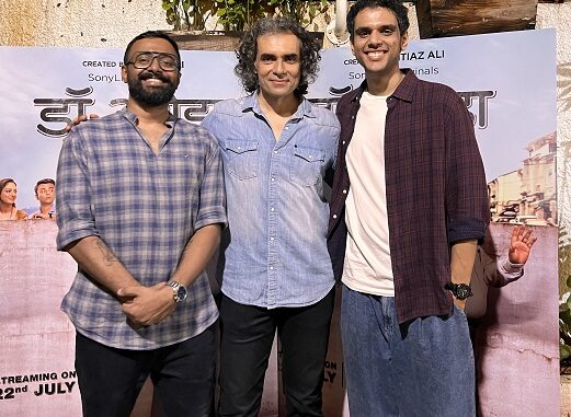 Anand Bhaskar with Imtiaz Ali