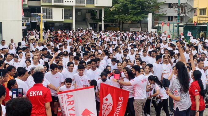 Ekya School’s Aryaman 2022 sees over 1400 participants run for a better Bengaluru