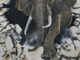 3D elephant art at by renowned artist Badal Nanjundaswamy at Orion Mall
