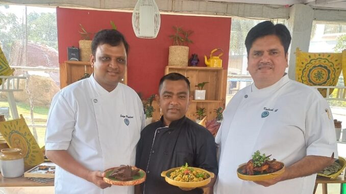 From Left to right Chef Satya Panduri, Chef Kailash Gandupalli