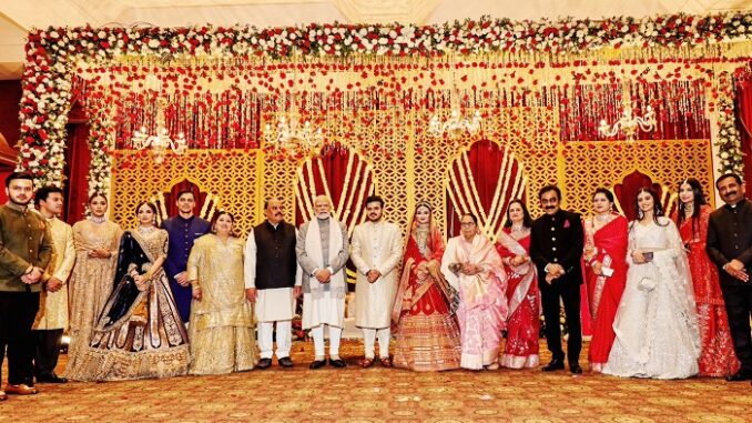 PM Modi & CM Yogi attends the wedding of Son of Thakur Jaivir Singh