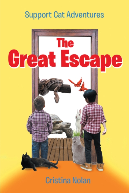 Author Cristina Nolan’s New Book, Support Cat Adventures: The Great Escape