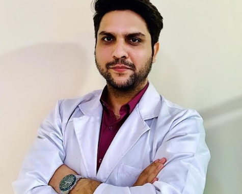 Dr. Rishabh Raj Sharma, MD Dermatology, Senior Resident, Noida International Institute of Medical Sciences and Hospital, Noida International University-