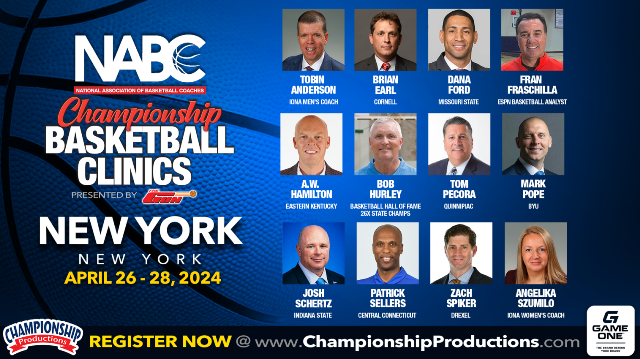 First NABC Championship Basketball Coaching Clinic in New York Sparks Enthusiasm - April 26-28, 2024