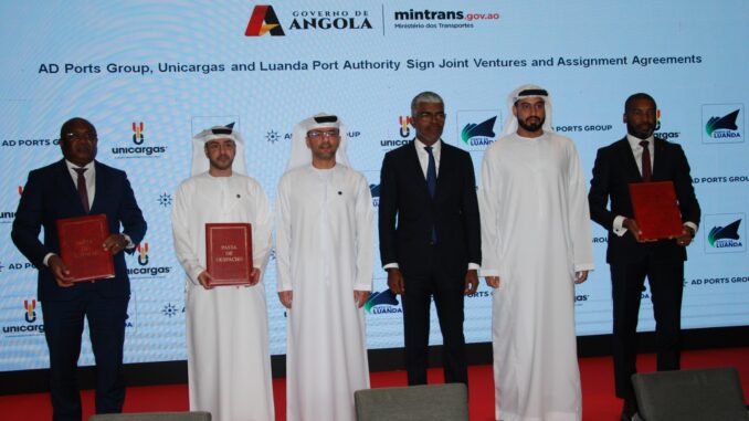 AD Ports Group Angola Agreement Image