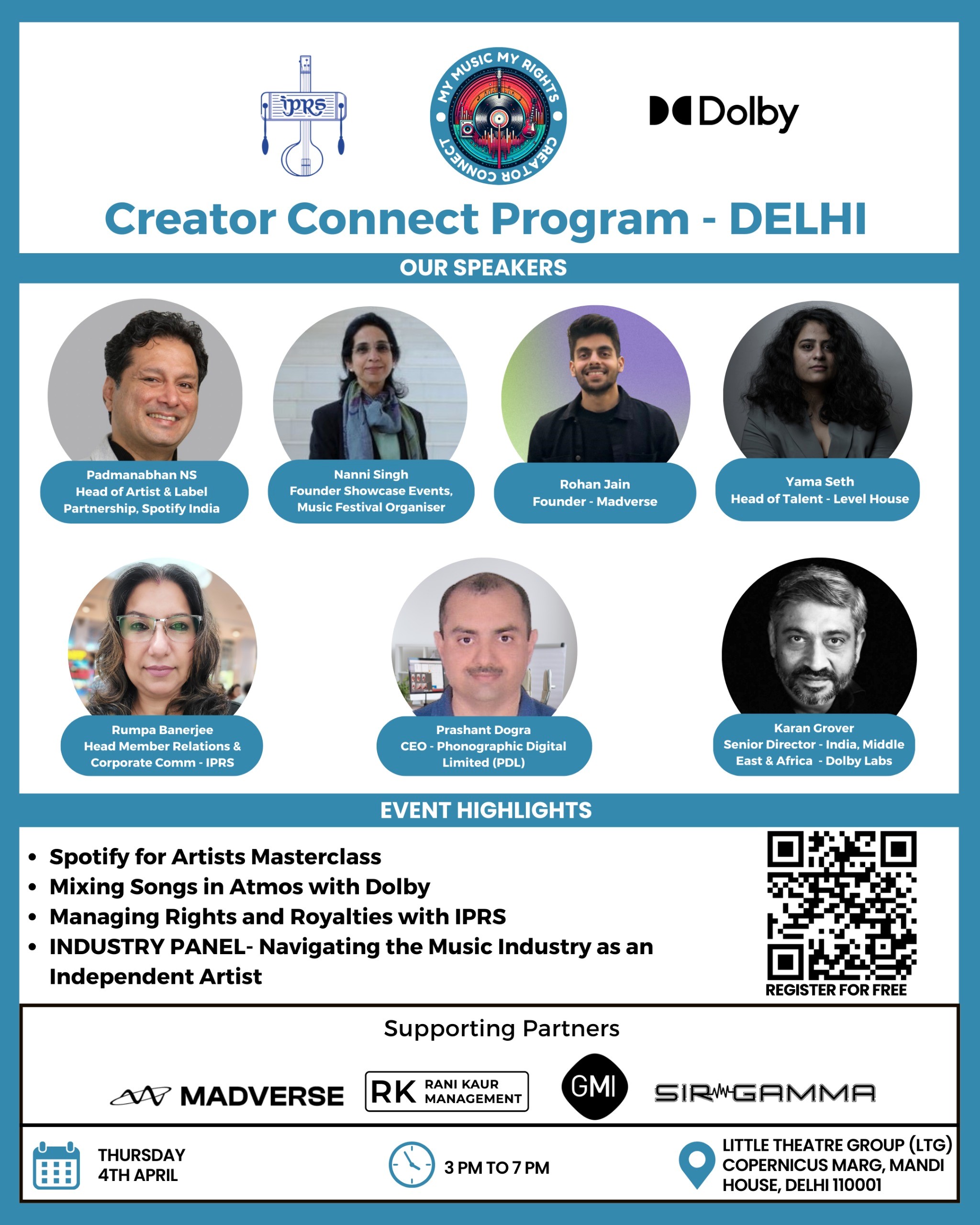 Delhi Workshop Creative