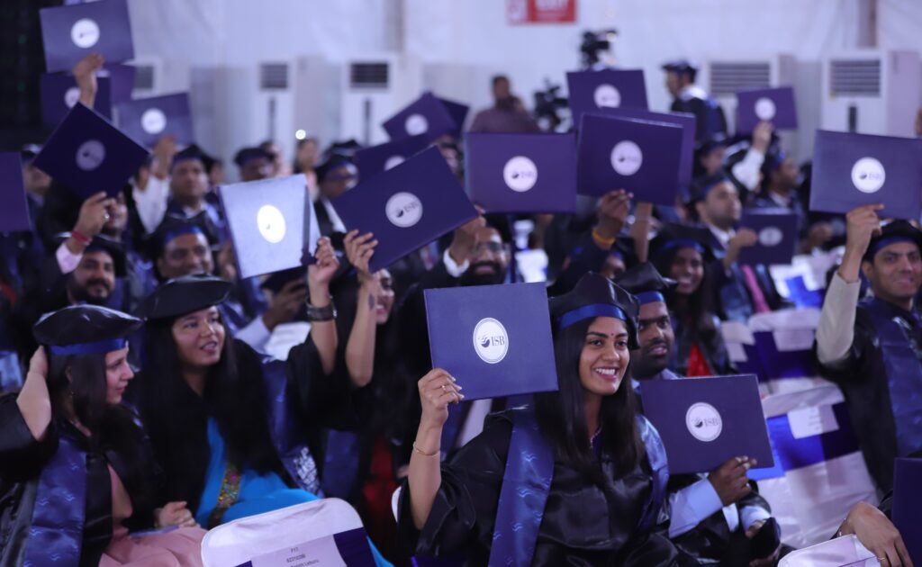 Graduating students at the ISB Mohali_ campus_I