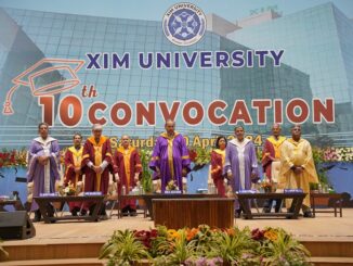 XIM University celebrated the graduation of yet another cohort of students on 20th April 2024 at the grandeur auditorium