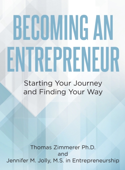 Authors Thomas Zimmerer and Jennifer M. Jolly’s Book Becoming an Entrepreneur