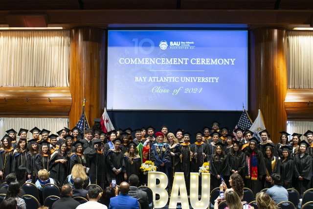 Bay Atlantic University Celebrates Graduates and 10th Anniversary