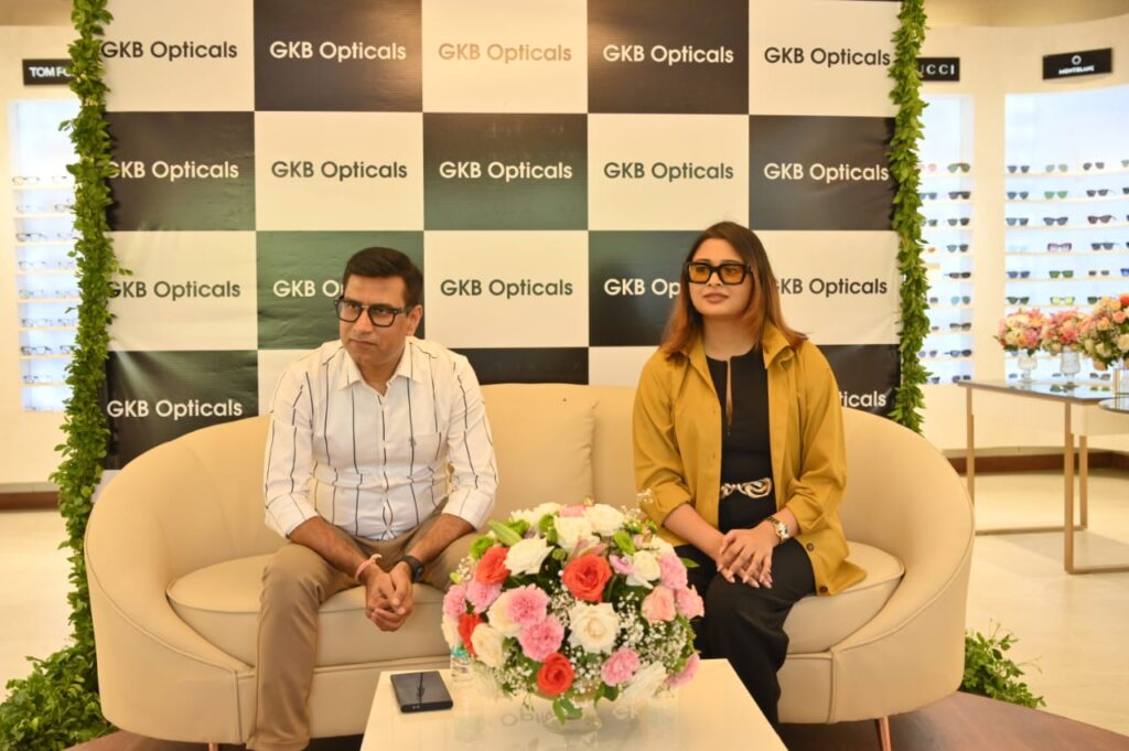 Ajay Mishara- VP, GKB Opticals and Priyanka Gupta, Director of Brands