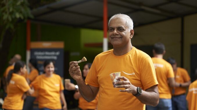 Amazon India Sets Record for Employee Volunteer Participation in Global Month of Volunteering