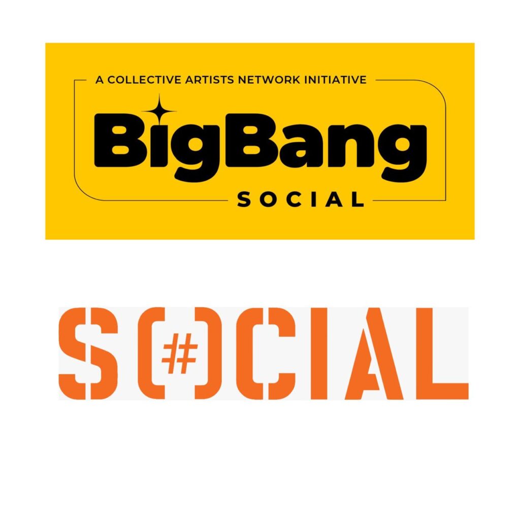 Big Bang Social X Social logo